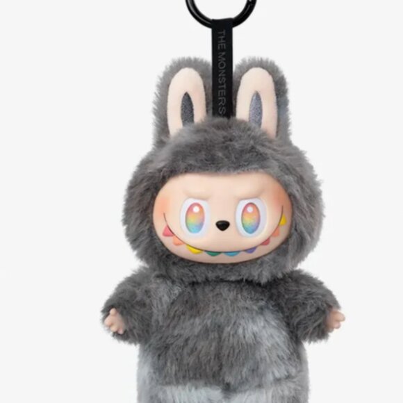 Authentic Pop Mart Monsters Big Into Energy Labubu Plush RARE SECRET ID SEALED - Picture 8 of 17